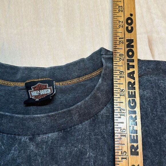 Harley Davidson cropped t shirt austin tx size XL - Picture 2 of 5